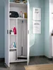 Dmora Armadio Multiuso 2 Ante Arna 35x190h cm Bianco, 2 Anteprima dell’immagine prodotto 4