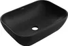 Mexen Rita Aufsatzwaschbecken 45 x 32 cm, Schwarz matt - Produktbild-Vorschau 1