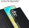 Selencia Bibliothèque en cuir véritable pour le Samsung Voir les images du produit 3