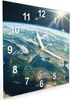 Wanduhr aus Glas mit Motiv Blick Auf Die Erde- 30 x 30 cm - Produktbild-Vorschau 2
