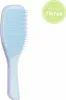 A light blue and purple hairbrush is shown against a white background. A green circular overlay with text is in the top right corner. Anteprima dell’immagine prodotto