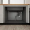 SONNI Breite Seite quadratisches Spülbecken 70 x 45 x 24,5 Produktbild-Vorschau 12