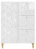 Maison Exclusive - Credenza bianca lucida 66 x 34,5 x 90 cm Anteprima dell’immagine prodotto 5