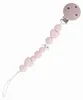 PARSA Beauty Baby Schnullerkette rosa mit Silikonkugeln Produktbild-Vorschau 1