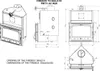 Inserto per caminetto PRITY AC W20 | 5 + 20 kW | Totale 25 Anteprima dell’immagine prodotto 2