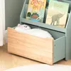Holzschublade des SoBuy Kinderregals KMB95-GR mit Plüschspielzeug Náhľad obrázku produktu