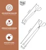 bremermann Grillzange 2er Set aus Edelstahl -  in 30 + 39,5 Produktbild-Vorschau 7