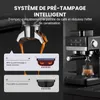 Machine à café Zimilo avec broyeur, 20 bars, écran tactile, Voir les images du produit 5