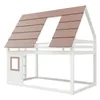 Flieks etagesbed 140x200 cm met raam en dak, kinderbed in Productafbeelding-voorbeeld 8