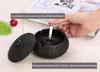 Aschenbecher Schwarzer Retro Keramikaschenbecher mit Produktbild-Vorschau 12