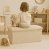 Relaxdays Sitzbank, Stauraum, Teddystoff, faltbar, Produktbild-Vorschau 7