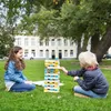 Riesen Holz Tower Stapelspiel 1 Meter hoch Produktbild-Vorschau 8