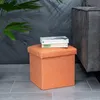 Intirilife Skládací taburet 30x30x30 cm v barvě MANDARINES Náhled obrázku produktu 6