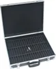 An open black storage case with foam inserts for holding cassette tapes. Produktbild-Vorschau
