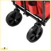 Sunshine roter Strandwagen faltbar Tourist Strand Camping Náhľad obrázku produktu 13