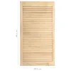 vidaXL Schranktüren Lamellen-Design 4 Stk. 99,3x39,4 cm Produktbild-Vorschau 13