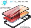 Exploded view of a phone case showing its layers and protective features. Anteprima dell’immagine prodotto