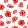 Nappe Toile cirée au mètre Coquelicot Voir les images du produit 1