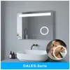 AQUABATOS® DALES-Serie 80x60 cm Schminkspiegel LED Produktbild-Vorschau 1
