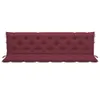 Cuscini per panca da giardino 2 pz. Tessuto Oxford rosso Anteprima dell’immagine prodotto 8
