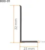 QUEST Weichsockelleiste Selbstklebend 23x32mm, 5m, PVC Produktbild-Vorschau 6