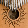 Retropolis Kalimba 17 Töne Mahagoni Holz Musikinstrument Produktbild-Vorschau 9