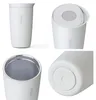 Thermobecher Edelstahl 350ml Deckel Kaffee Becher isoliert Produktbild-Vorschau 6