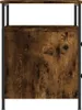 vidaXL Nočný stolík Smoked Oak 44x45x60 cm odvodený výrobok Náhľad obrázku produktu 6