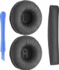 A set of black ear pads and a blue plastic tool on a white background. Náhľad obrázku produktu