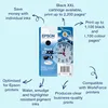 An Epson ink cartridge with marketing text and graphics. Náhľad obrázku produktu