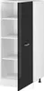 Vorratsschrank Vicco R-Line Schwarz Hochglanz 60 cm, Model Produktbild-Vorschau 4