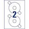 Avery Zweckform etichetta per CD/DVD L6015-25 bianco opaco Anteprima dell’immagine prodotto 8