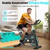 Magnetwiderstand Heimtrainer, Ultraleises Fahrrad mit LCD Produktbild-Vorschau 2