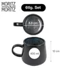 Moritz & Moritz SOLID 24tlg Geschirrset Grau Produktbild-Vorschau 7