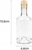 5er Set Glasflaschen 250 ml mit Naturkorken Produktbild-Vorschau 2