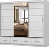 2er-Set Schwebetürenschrank Schrank Kleiderschrank FLORENCE Produktbild-Vorschau 3