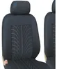 Set 2+1 Sitzbezüge/Hüllen für Bus/Van mit Profilmuster - Produktbild-Vorschau 3
