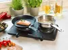 Bestron AHP250D, Szary, Blat, 45 cm, Żeliwo, 2 stref(y), Podgląd zdjęcia produktu 3