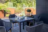 Gartentisch Tarifa 90x90cm Aluminium Anthrazit Produktbild-Vorschau 6