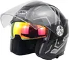 Motorradhelm 3/4 Elektrische Helemets Dual Visor Halbwand Produktbild-Vorschau 1