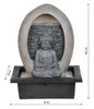 Dehner Zimmerbrunnen Malu mit LED Beleuchtung, ca. 40.5 x Produktbild-Vorschau 2