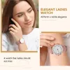 Watch Für Damen, Damen Analog Quarz Uhr mit Leder Armband, Produktbild-Vorschau 5