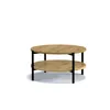 Couchtisch SIGMA B, Tisch mit zwei Tischplatten, runder Produktbild-Vorschau 2