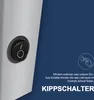 SONNI Spiegelschrank Bad LED mit Beleuchtung 105x65cm Produktbild-Vorschau 6