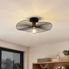 Lindby Deckenleuchte Ruota, schwarz, Metall, Ø 40 cm, E27 Produktbild-Vorschau 2