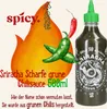 A-ONE Sriracha Sauce Scharfe grüne Chilisauce 500ml - Hot Produktbild-Vorschau 2