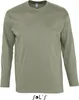 SOLs 11420 | Langarm Monarch Herren T-Shirt - Farbe: Khaki Produktbild-Vorschau 3