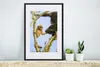MuchoWow® MuchoWow® Gerahmtes Poster Junger Affe schaut in Produktbild-Vorschau 4