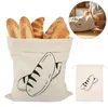 Leinen-Brotbeutel 2er Set, 40x30 cm, wiederverwendbar, Produktbild-Vorschau 1
