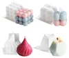 4 Stück Bubble Kerzenform Kit, 3D DIY Bubble Silikonform Produktbild-Vorschau 1